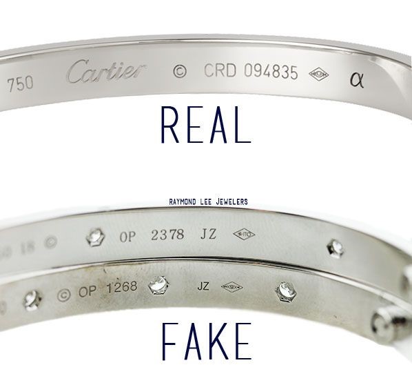how to spot fake cartier jewellery